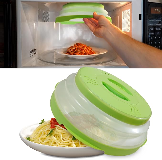 HOVER COVER Magnetic Microwave Splatter Cover by HoverCover
