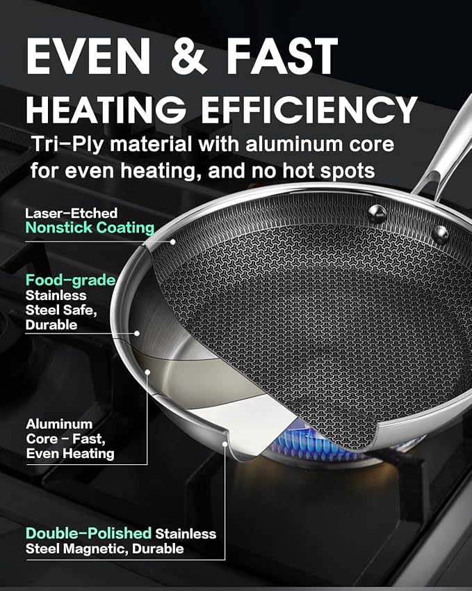 10 Inch Non Stick Frying Pan - Image 3