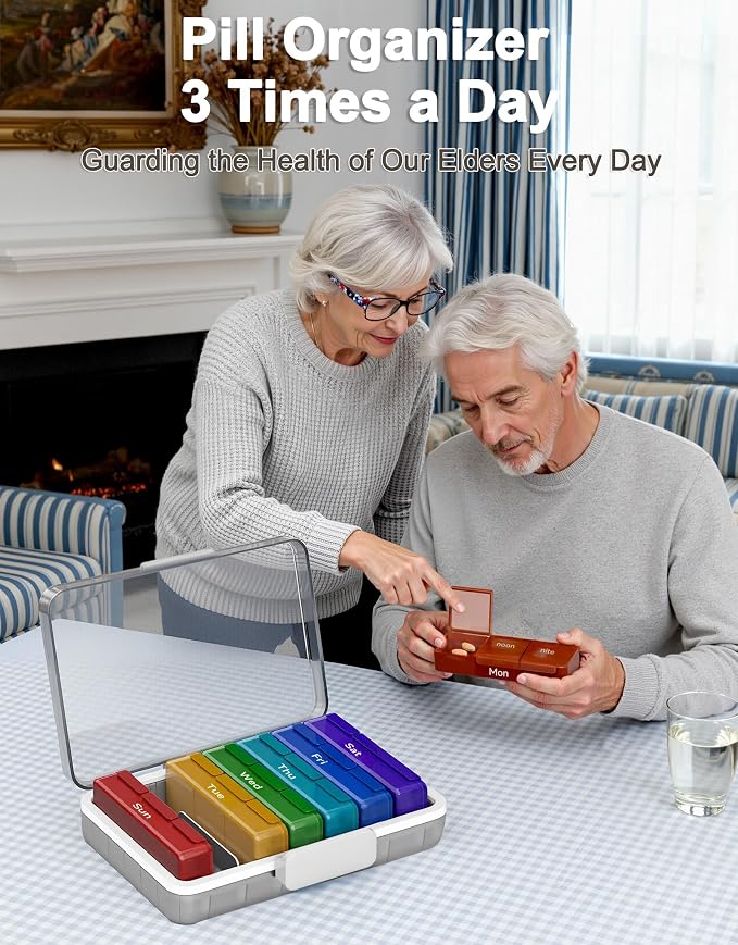 CTIME 4-Tier XL Medicine Organizer - Image 3