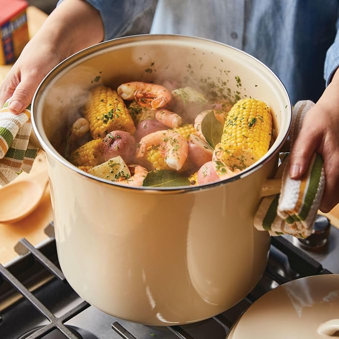 Rachael Ray Enamel on Steel Stockpot - Image 4