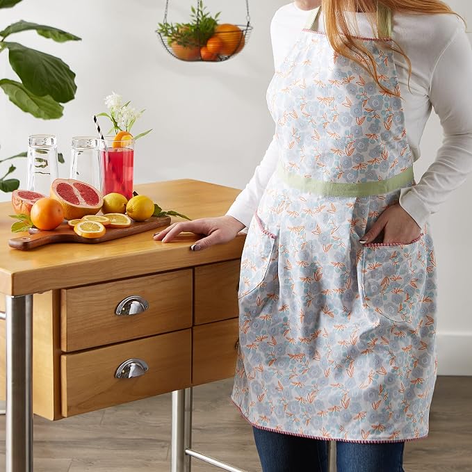 DII Women's Spring & Summer Apron Collection Adjustable, Two Large Pockets & - Image 5