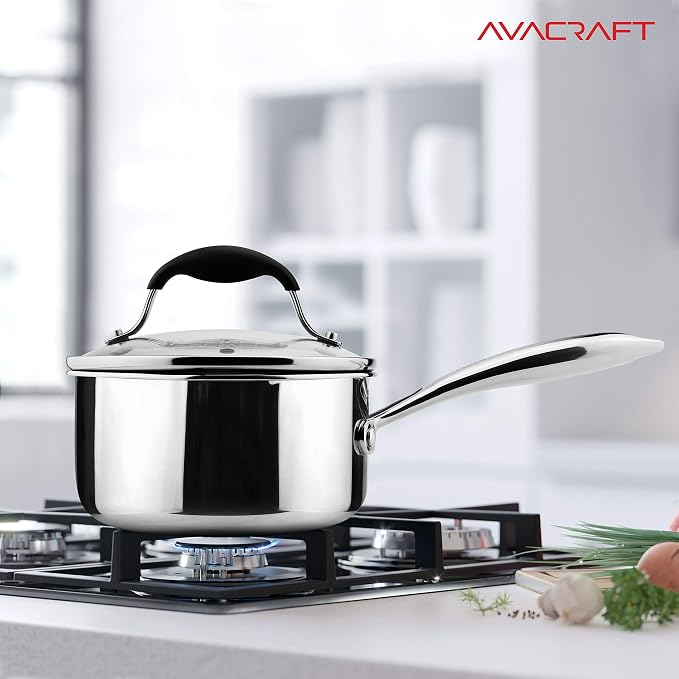 AVACRAFT Tri-Ply Stainless Steel Saucepan - Image 5