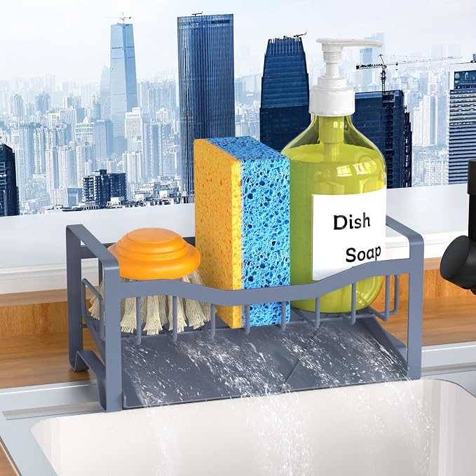 Maifan Stainless Steel Kitchen Sink Caddy Organizer by Unknown