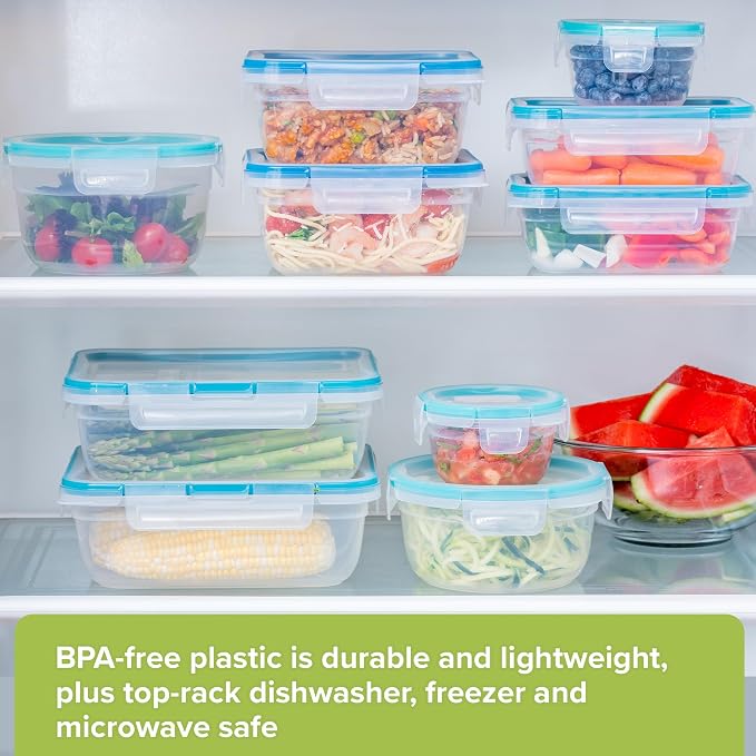 Snapware Plastic Total Solutions Food Storage Containers Set, Airtight & - Image 6