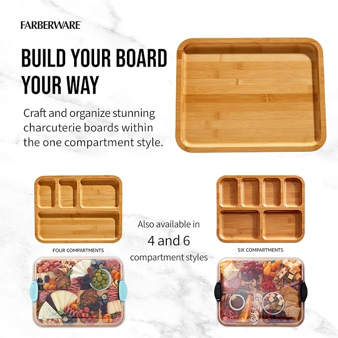 FARBERWARE Build-A-Board Bamboo Cutting Board - Image 3