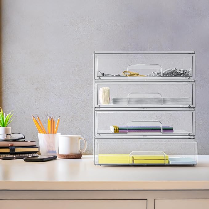 Sorbus Acrylic Storage Containers - Image 6