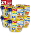 Glad GladWare To Go Snack Food Storage Containers by GladTrashFoodStorage