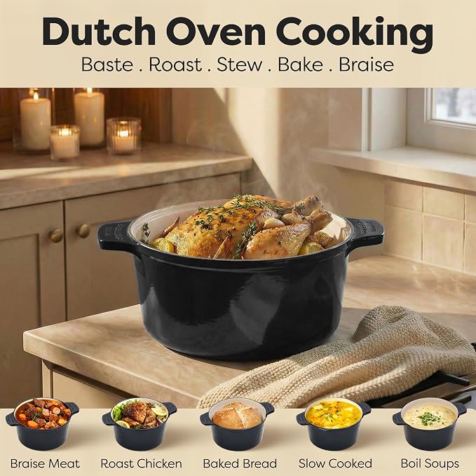 Gotham Steel 5 Qt Lightweight Dutch Oven Pot - Image 10