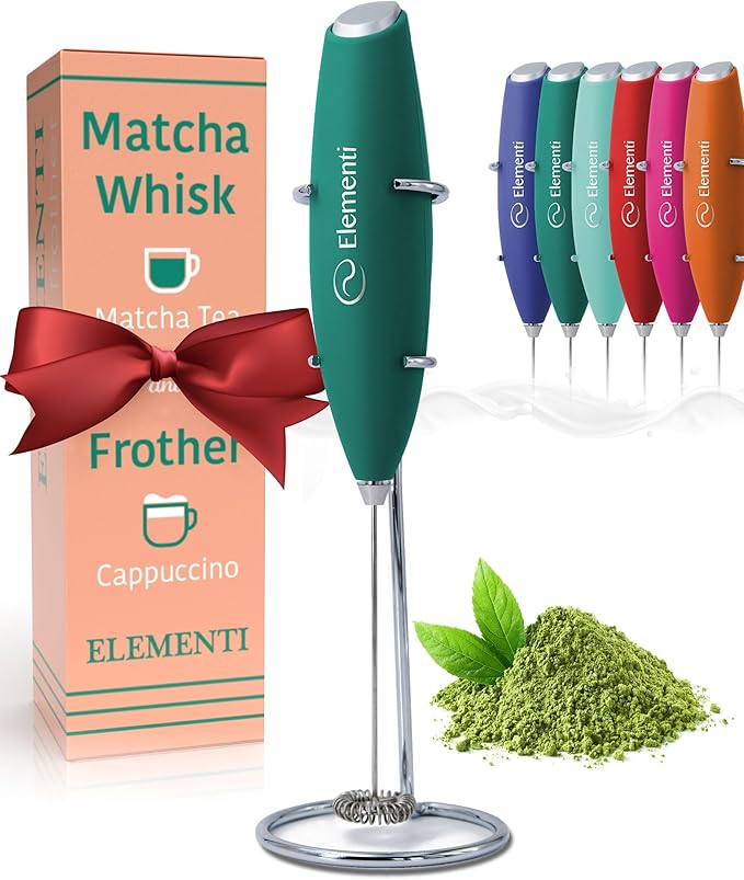 Elementi Matcha Whisk & Frother Set by Elementi