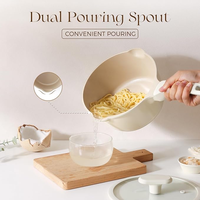 PRICUSIS Ceramic Nonstick Saucepan - Image 5