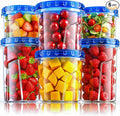 HOMETALL Freezer Storage Containers, Airtight Plastic Food Storage Containers by OrderNow