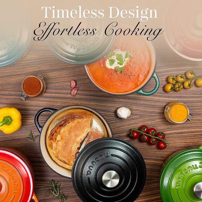 Shallow Cast Iron Casserole - Image 9