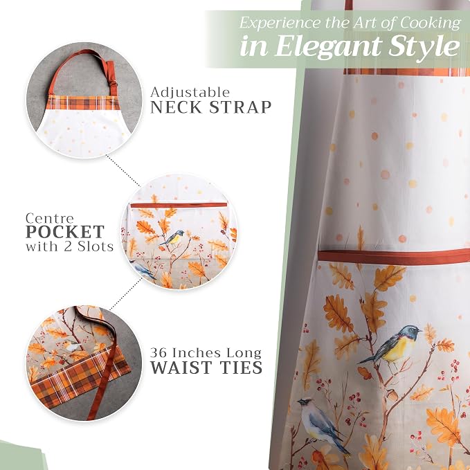 Maison d' Hermine 100% Cotton Apron - Image 6