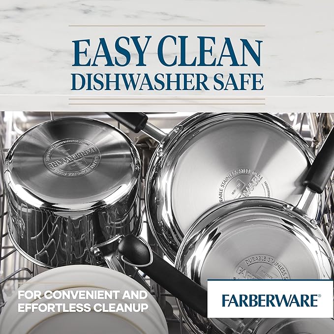 Farberware Brilliance Stainless Steel Dutch Oven/Casserole Pan - Image 7