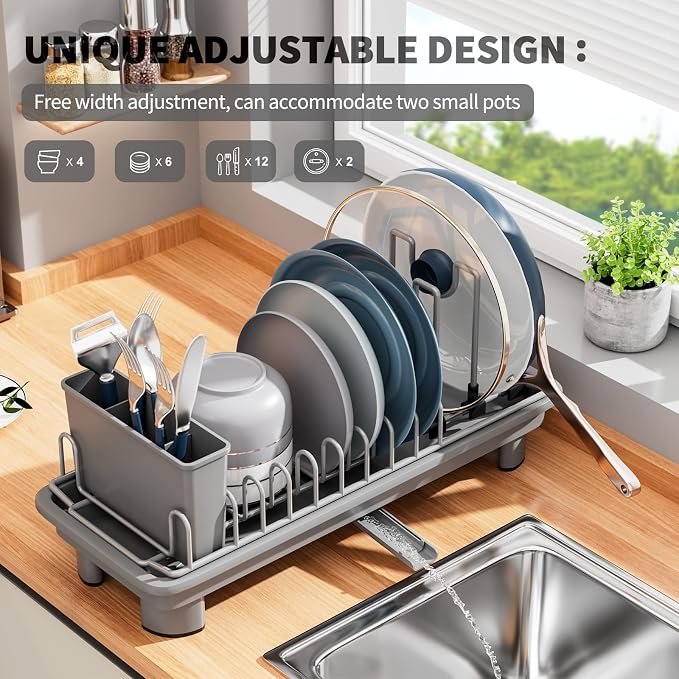 SanDream Small Dish Drying Rack - Image 4