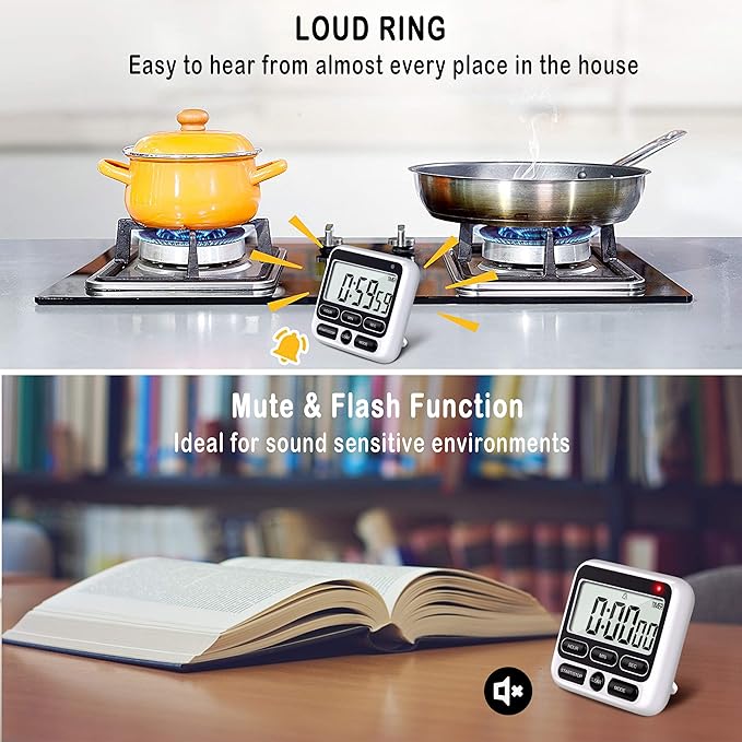 KTKUDY Digital Kitchen Timer - Image 3