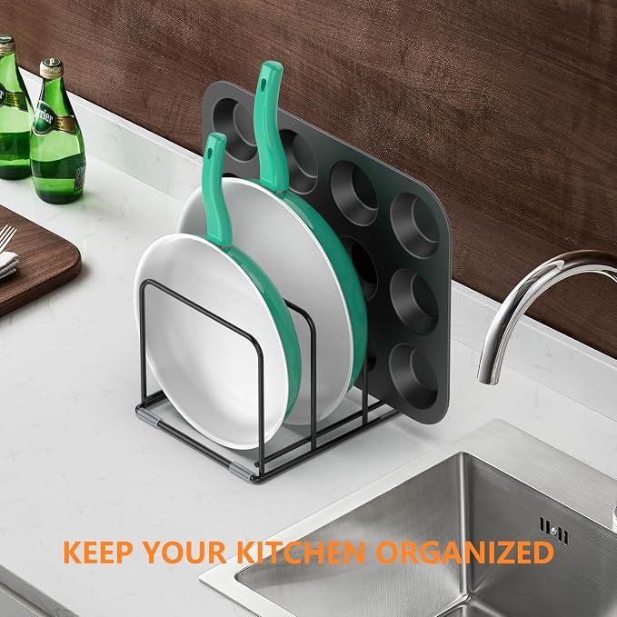 KORRTFID Kitchen Cabinet Organizer, Divided Holder - Image 5