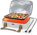 TOURIT Food Warmer Heated Casserole Carrier Electirc 12V 110V Portable Food by TOURIT