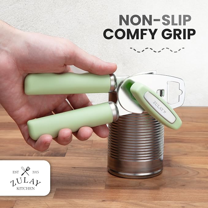 Zulay Kitchen Heavy Duty Stainless Steel Can Opener Manual - Image 5