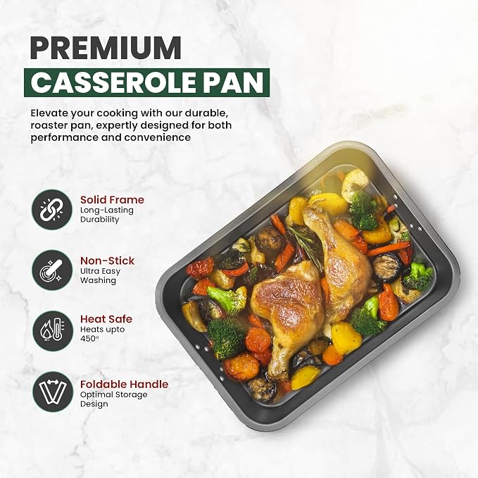 Large Lasagna Pan 12” x 16” - Image 2