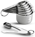 Spring Chef Stainless Steel Measuring Cups and Spoons Set of 14 by SpringChef