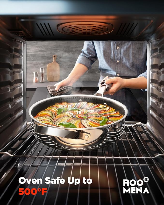 Roomena Frying Pans Nonstick - Image 3