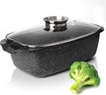 Moss & Stone 6 Quart Oval Roaster Pot by Mossstone