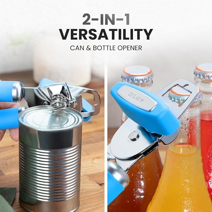 Zulay Kitchen Heavy Duty Stainless Steel Can Opener Manual - Image 7