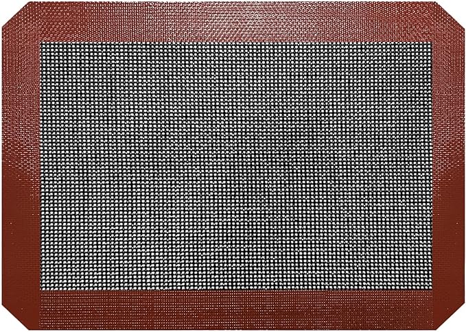 Small Silicone Baking Mats, 11-4/5x8-1/4 Inch Quarter Sheet Size, Non Stick - Image 6