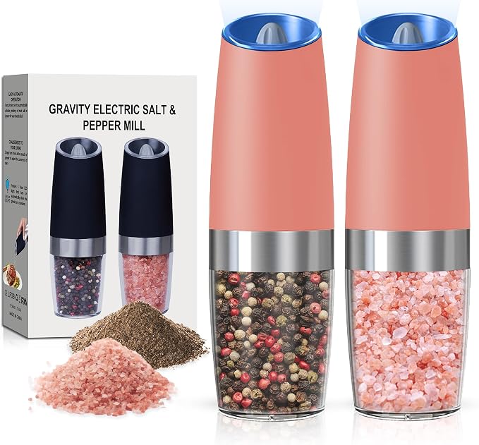 Battery Operated Salt And Pepper Grinder Set by Unknown