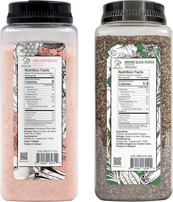 Soeos Salt + Peppercorns - Image 2