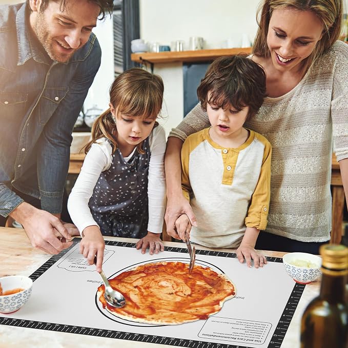 Non-stick Pastry Mat, Silicone Baking Mat - Image 6