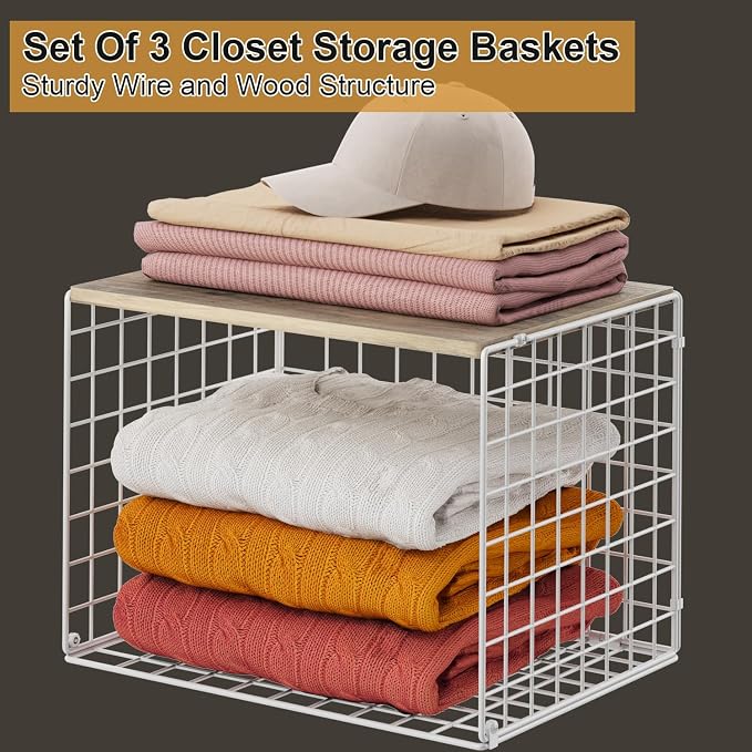 Closet Organizers And Storage Shelf, Widened Opening, Heightened Height - Image 8