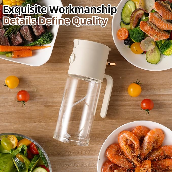 580ml/19.6oz Olive Oil Sprayer Bottle - Image 8