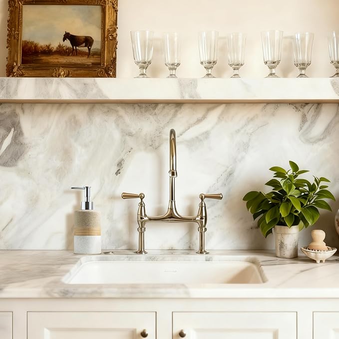 Ceramic Dish Soap Dispenser Set - Image 3