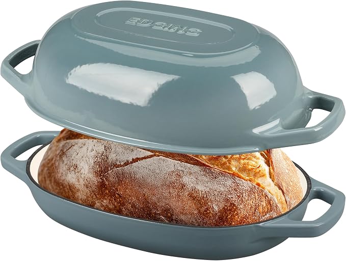EDGING CASTING Enameled Cast Iron Oval Dutch Oven Pot - Image 3