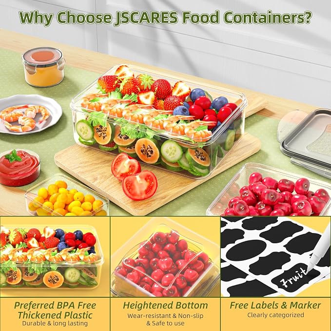 50 PCS Food Storage Containers - Image 4