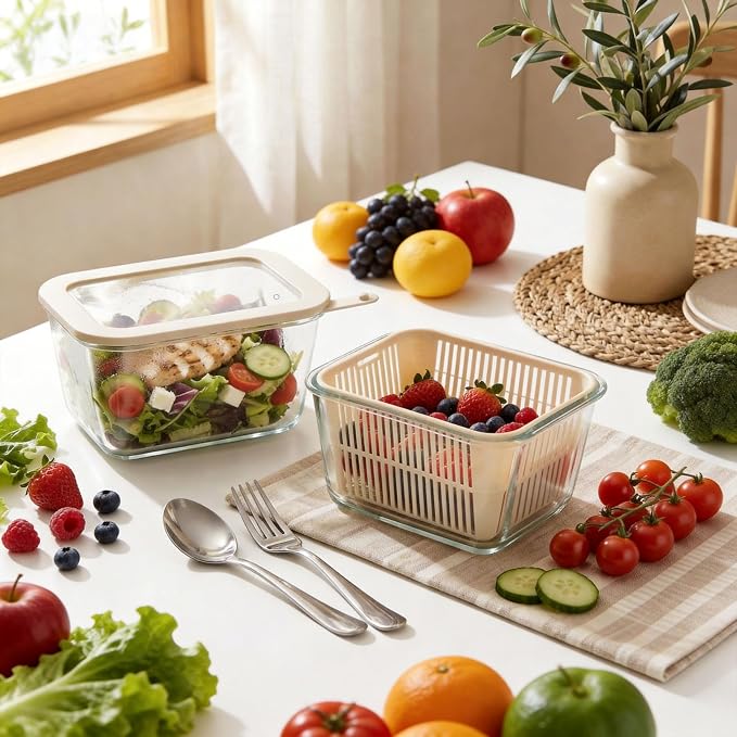 Urban Green Glass Food Storage Containers - Image 6