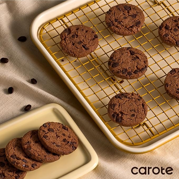 CAROTE 6-Piece Ceramic Baking Pans Set, Aluminized Steel Bakeware Sets - Image 7