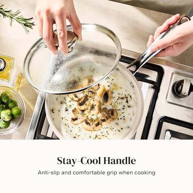 Redchef Non-stick Stock Pots Set 5QT, Sauce Pan - Image 9