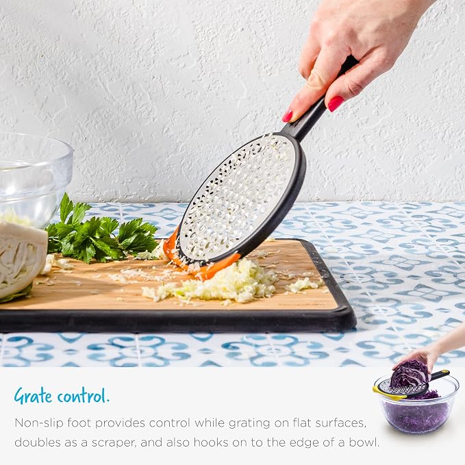 Dreamfarm Ograte Two-Sided Coarse Food & Vegetable Speed-Grater - 6mm Coarse - Image 7