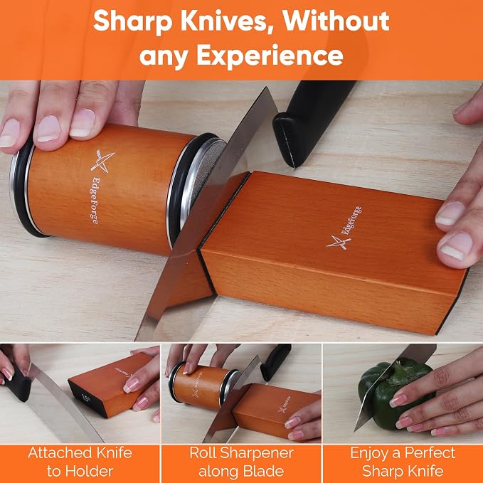 Knife Sharpener – Rolling Knife Sharpener Kit - Image 2