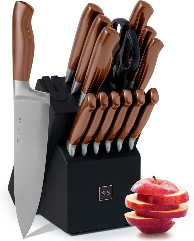 Styled Settings 14-Piece Knife Set by STYLEDSETTINGS
