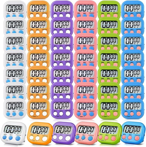 48 Pack Digital Kitchen Timer Magnetic Digital Timer by Unknown