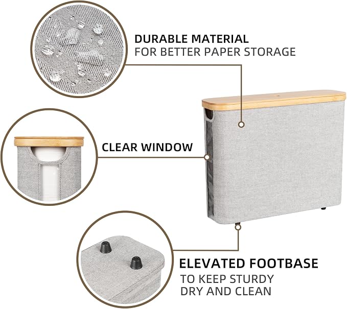 StorageWorks Toilet Paper Storage - Image 4