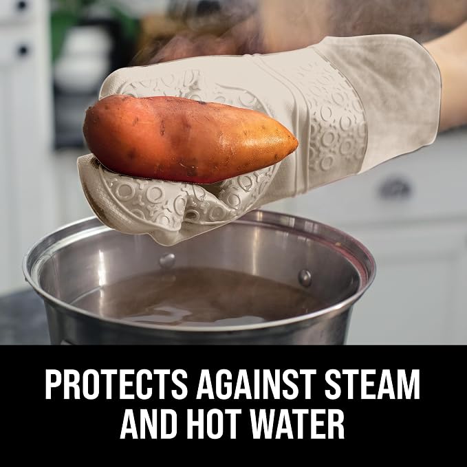 BPA-Free Silicone Oven Mitts Ultra Heat Resistant up to 500°F - Image 4