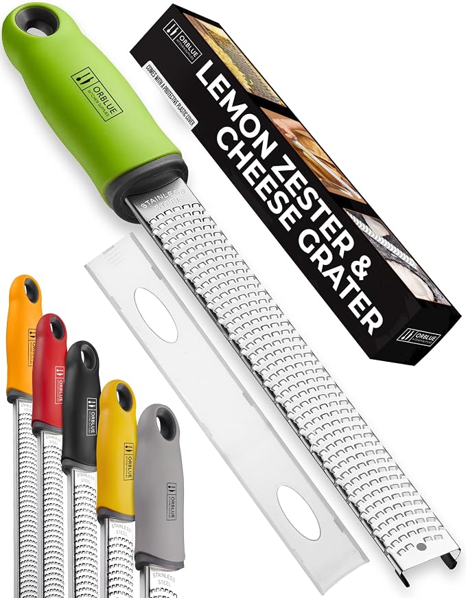 Orblue Lemon Zester & Cheese Grater by Orblue