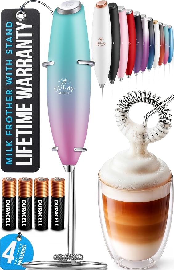 Zulay Kitchen Powerful Milk Frother Wand by ZulayKitchen