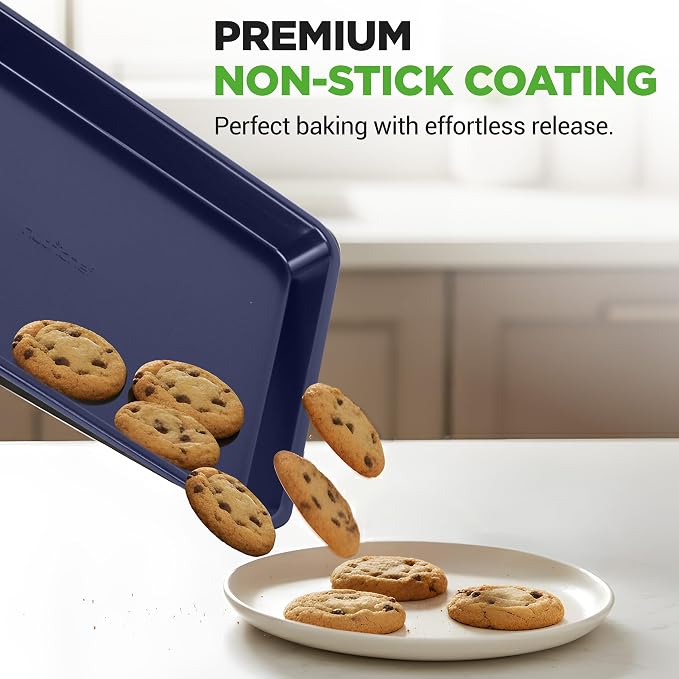 NutriChef 6-Piece Nonstick Baking Pans - Image 5