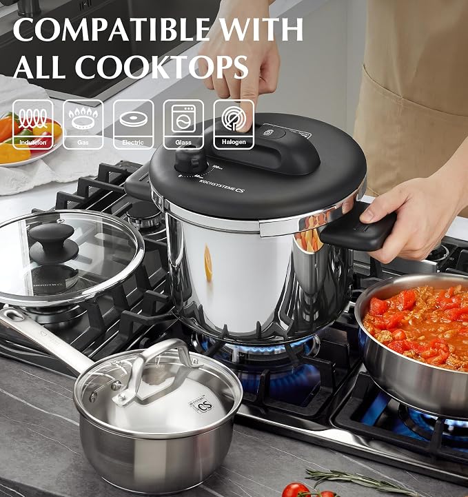 KOCH SYSTEME CS 14 Piece Stainless Steel Cookware Set - Image 3